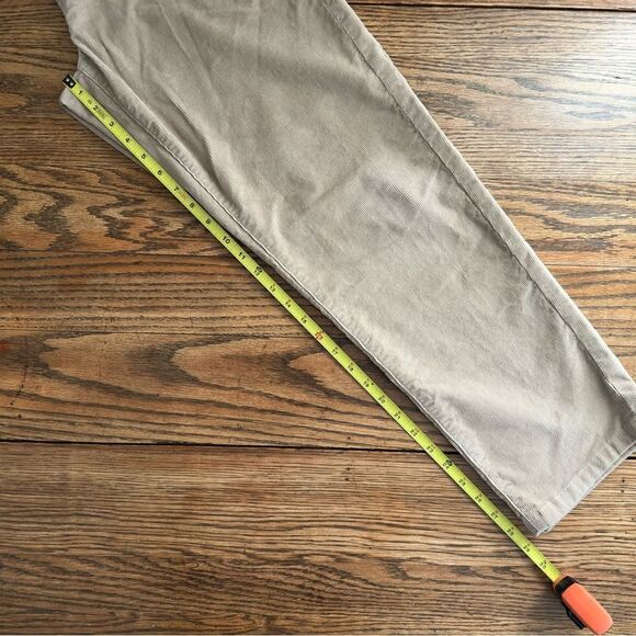 Lands' End Straight Fit Stretch 5-pocket Corduroy Pants Beige Men’s Size 36 - Picture 6 of 8